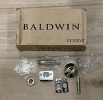 Baldwin Reserve Privacy Door Lever Set - Polished Chrome PV.CON.CSR.141.6L. Fixed Price $55.20.