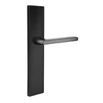 Emtek 10 Inch Brass Stretto Rectangular Passage Sideplate Entry Set Flat Black. Fixed Price $112.99.