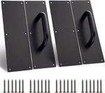 Sumnacon Sets 12 Inch Stainess Steel Door Handles - Sturdy Pull Push Plat. Fixed Price $36.79.