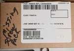 Schlage J10 Brw 622 Broadway Lever, Matte Black Missing Screw Pack. Fixed Price $15.99.