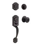 Montara Venetian Bronze Single Cylinder Door Handleset With Juno Entry Knob. Fixed Price $166.88.