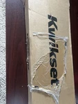 Kwikset Vancouver Dummy Exterior Handleset - Iron Black. Fixed Price $111.99.