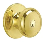 Schlage J54STR605 Dexter By Stratus Keyed Entry Knob, Bright Brass. Fixed Price $48.59.