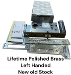 Baldwin 6075.003.LLS Entrance Egress Mortise Lock Lifetime Polished Brass Lh Nos. Fixed Price $199.99.