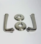 Baldwin 5112 Privacy Door Lever Satin Nickel 056 Estate Series Open Box.. Fixed Price $78.00.