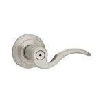 Kwikset Brooklane Bed/bath Lever Satin Nickel. Fixed Price $37.99.
