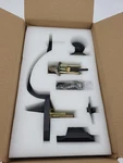 Azdele Black Front Door Handle With Deadbolt Lever Set, Modern Transitional. Fixed Price $33.00.