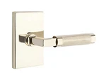 Emtek Select Privacy, L-square Stem, Knurled Lever, Polished Nickel Rh. Fixed Price $226.40.