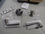 Baldwin 9BR3510-074 Interior Door Lever / Federal Dummy Satin Nickel New. Fixed Price $98.10.