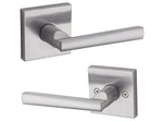 Kwikset Montreal Lever (square) - Hall/closet Satin Crome 154MRL Sqt 26D. Fixed Price $22.00.