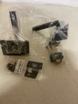 Emtek L-square Stem Knurled Lever, Rh Passage, 2-3/8" Backset For 1-2" Doors. Fixed Price $189.99.