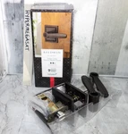 Baldwin Prestige Torrey Keyed Entry Door Lever Lock Venetian Bronze 93540-019. Fixed Price $70.00.