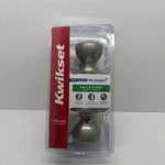 Kwikset Hall & Closet Tylo Passage Door Knob Satin Nickel 92001-508. Fixed Price $12.99.
