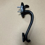 Baldwin Logan Dummy Handleset W/ Classic Interior Knob,satin Black. Fixed Price $65.00.
