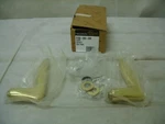 Baldwin Estate Door Lever - Polished Brass 5166.030.MR Full Pair. Fixed Price $49.99.