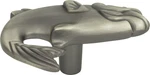 Atlas 2204-NO Fish Knob 1/4 Inch Pewter. Fixed Price $10.04.