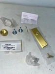 Signature Hardware 480934 Hubbard Solid Brass Dummy Set Door Knob. Fixed Price $89.99.