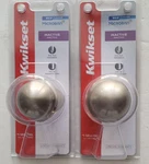 Lot Of 2 Kwikset Polo Dummy Inactive Push/pull Door Knob Satin Nickel. Fixed Price $14.99.