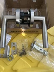 Kwikset Milan 97200-862 Passage Door Lever Handle Satin Nickel 720MIL Rdt 15 6AL. Fixed Price $15.00.