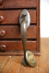 Vintage Brass Door Handle Push Pull Yale Lock Backplate Hardware Antique Salvage. Fixed Price $89.99.