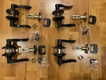 4 Defiant Naples Aged Bronze Bed Bath Closet Door Lever Knob 32LYEX701B. Fixed Price $29.00.