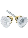 Stuff Tools Mortise Lock Crystal Glass Door Knob Replacement Set, Brass. Fixed Price $24.64.