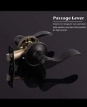 Gobrico Passage Door Levers For Closet Hallway,no-locking Handles 8- Pack. Fixed Price $18.00.