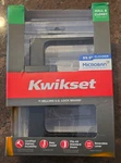 Kwikset Singapore 97200- 899 Square Hall/closet Microban Door Handle Matte Black. Fixed Price $23.89.