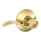 2 Schlage Accent Bright Brass Privacy Lock Sets (B1-B4). Fixed Price $46.99.