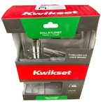 Kwikset Door Knob Handle 154HFL Sqt 26 Cp Square Chrome Finish Hall & Closet. Fixed Price $27.99.