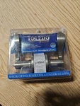 Toledo Italica Satin Nickel Privacy Bed/bath Door Handle Set. Fixed Price $19.99.