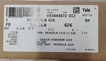 Iam Selling 2 Yale 5405LN Keyed Storeroom Lever Lock Satin Chrome. Fixed Price $350.00.