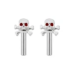 United Pacific 70029 Chrome Skull Door Lock Knobs - Pack Of. Fixed Price $12.95.