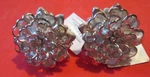Vtg Clear Cabinet Door Knob Drawer Pulls 2 Fancy Hobby Lobby #433458 Ceramic. Fixed Price $20.00.