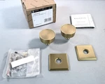 Baldwin K009 Estate Collection Two-sided Dummy Knob Set Vintage Brass. Fixed Price $168.00.