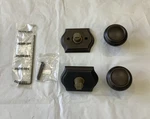 Baldwin Two-sided Dummy Door Knob Set FD.TRA.TAR.112 W13. Fixed Price $99.99.