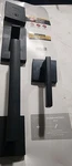Kwikset San Clemente Matte Black Single Cylinder Low Profile Door Handleset Read. Fixed Price $40.00.
