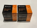 Set Of - Pamex FD291 Single Cylinder Deadbolt Matte Black Finish 60MM Or 70MM. Fixed Price $26.00.