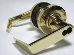 Schlage Rhodes Storeroom Door Lever Set - Polished Brass (ND80RD 605). Fixed Price $224.23.