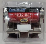 Constructor Con-pre-sn-et Prelude Entry Keyed Lock, Satin Nickel. New. Fixed Price $8.99.