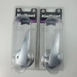 (2) Kwikset Delta Satin Chrome Inactive/door Levers Lot Of (488L 26D Cp Ksp). Fixed Price $14.44.