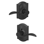 Door Lever Passage Lock Accent Camelot Trim Matte Black Schlage F10 Hall Closet. Fixed Price $51.99.