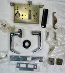 Schlage Passage Function Complete Mortise Lock L9010 06A 625 Bright Chrome. Fixed Price $424.00.