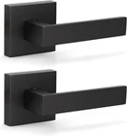 Knobwell 2 Pack Dummy Door Knobs Matte Black Interior Handles Non-functioni. Fixed Price $33.51.