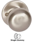 Callan Dummy Nickle Finish, Qty 2 Knobs.. Fixed Price $10.00.