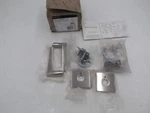Baldwin Hardware L022 Lever Privacy Set Satin Nickel W/ R017 Rose. Fixed Price $260.39.