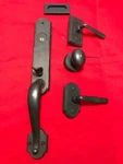 Aiw Solid Door Lever Knob Handles, Antique Brass, Steel, Black, Bronze. Fixed Price $50.00.