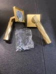 Emtek 505TRUS4 Tribeca Dummy Door Lever Set, Satin Brass, Select Collection. Fixed Price $176.99.
