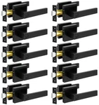 Kamota Privacy Door Levers, 10 Matte Black Pack,. Fixed Price $170.65.