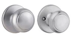 (pack Of 2) Kwikset 200CV Cove Hall/closet Passage Door Knob Satin Chrome. Fixed Price $17.91.
